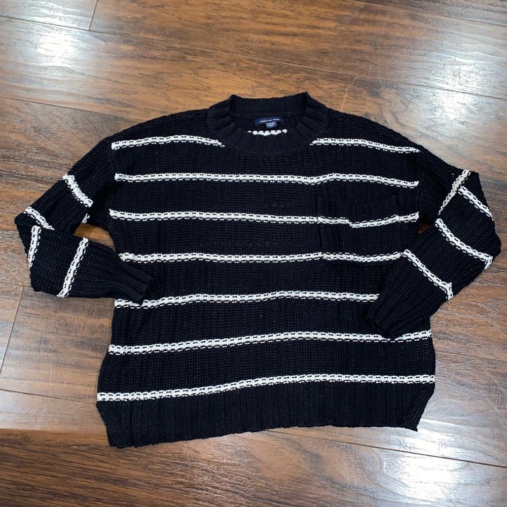 American Eagle Outfitters striped Sweater Size XS